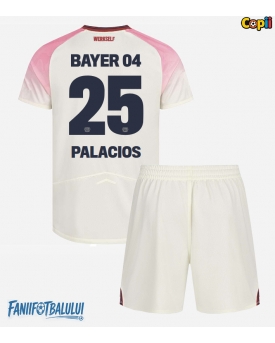Bayer Leverkusen Exequiel Palacios #25 Echipament de Fotbal Replică 2025-26 Copii Deplasare (+ Șorturi)
